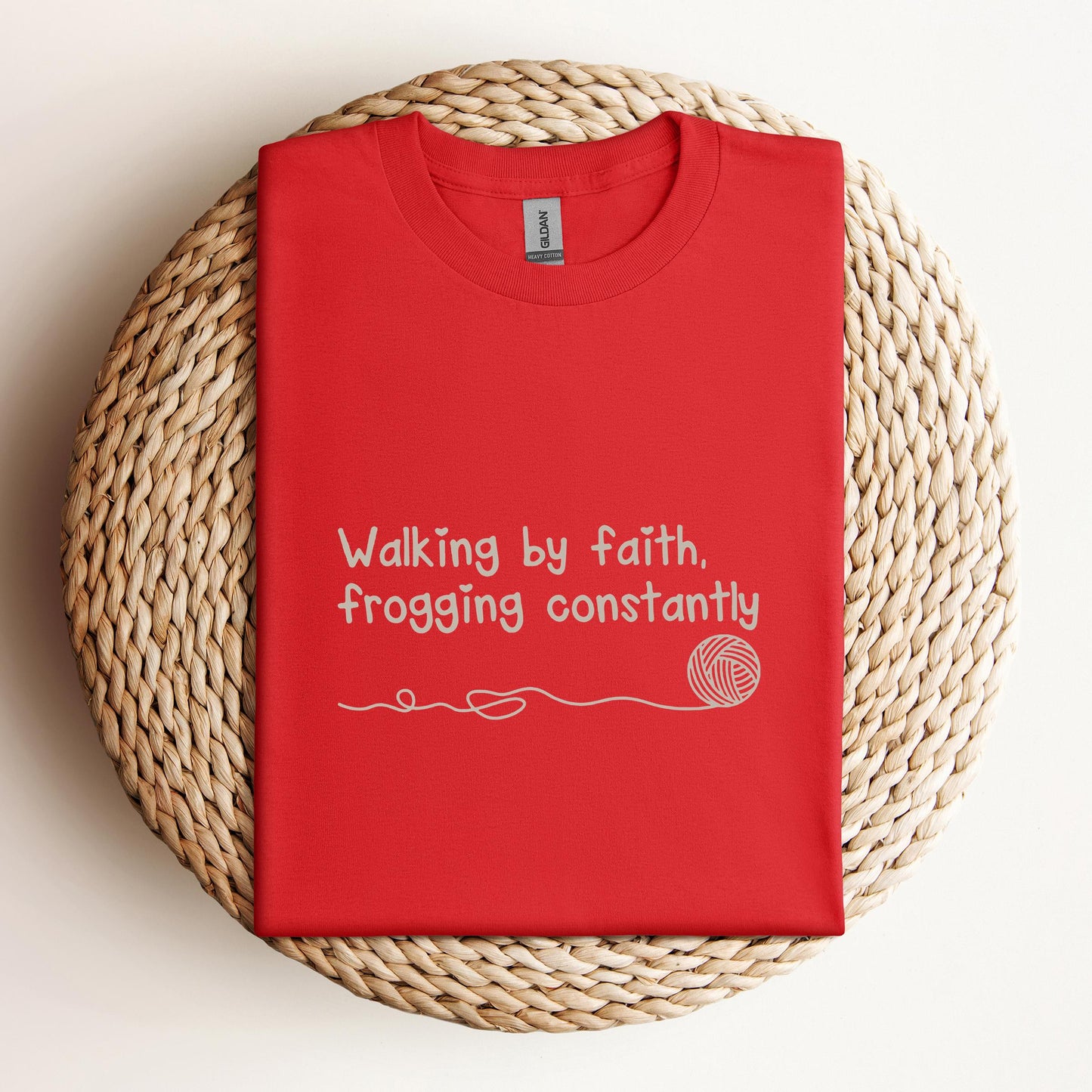 Walking By Faith Frogging Constantly