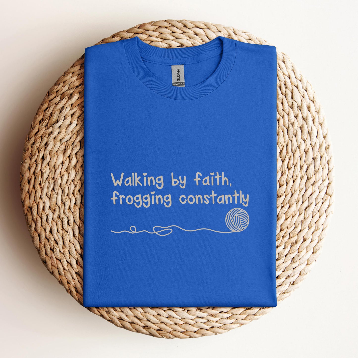 Walking By Faith Frogging Constantly