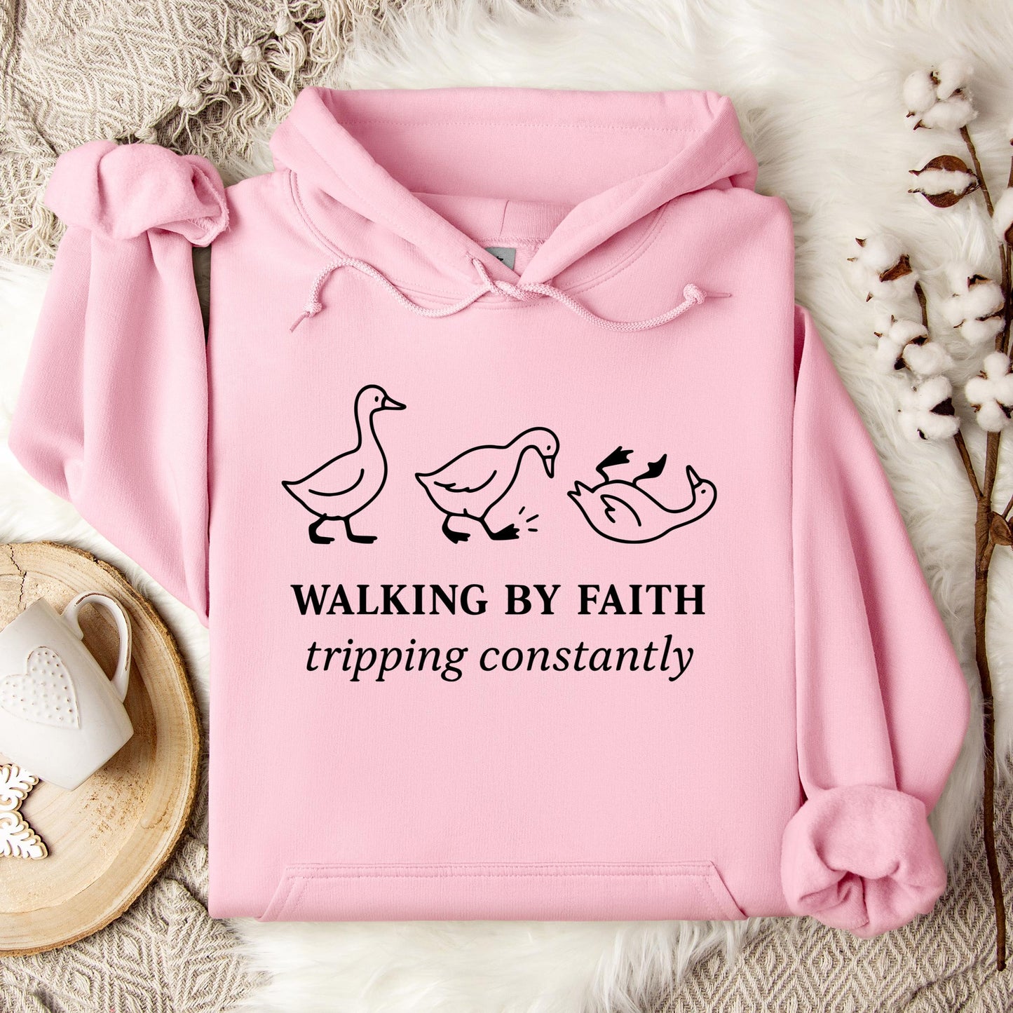 Walking By Faith Tripping Constantly 01 Hoodie