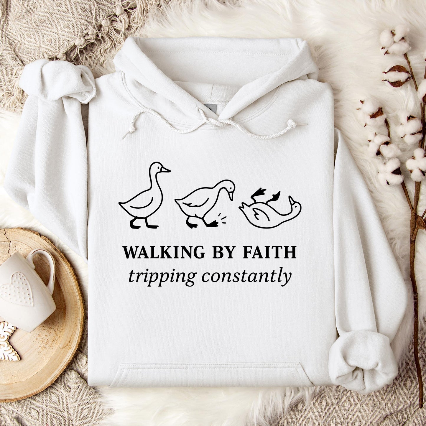 Walking By Faith Tripping Constantly 01 Hoodie