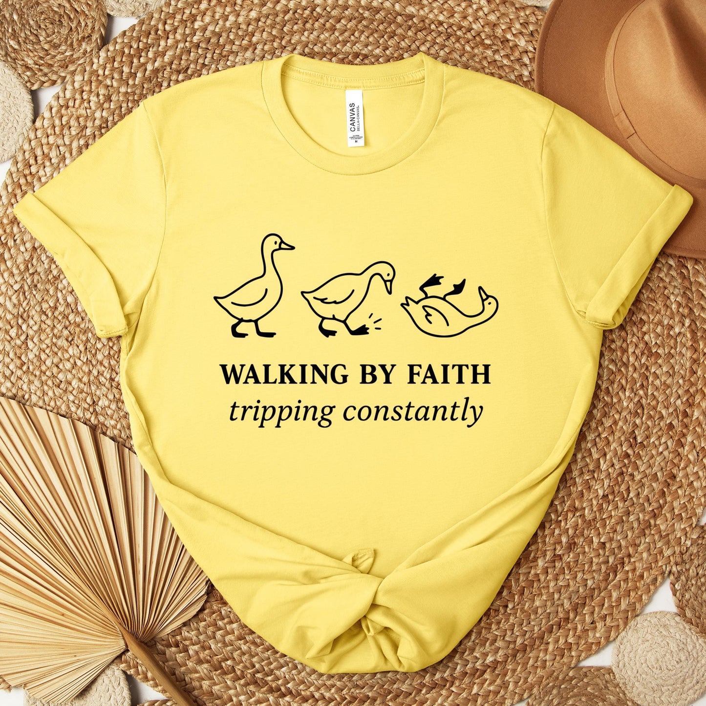 Walking By Faith Tripping Constantly 01 Premium T-shirt