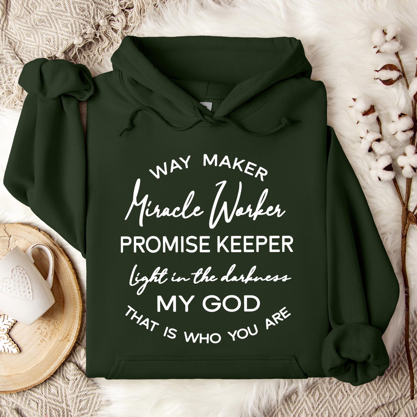 Way Maker Miracle Worker Hoodie