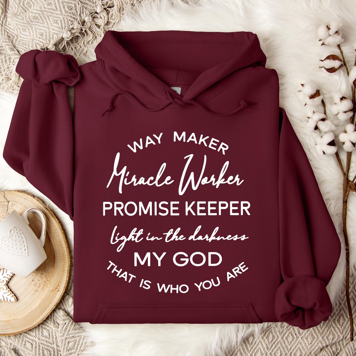 Way Maker Miracle Worker Hoodie