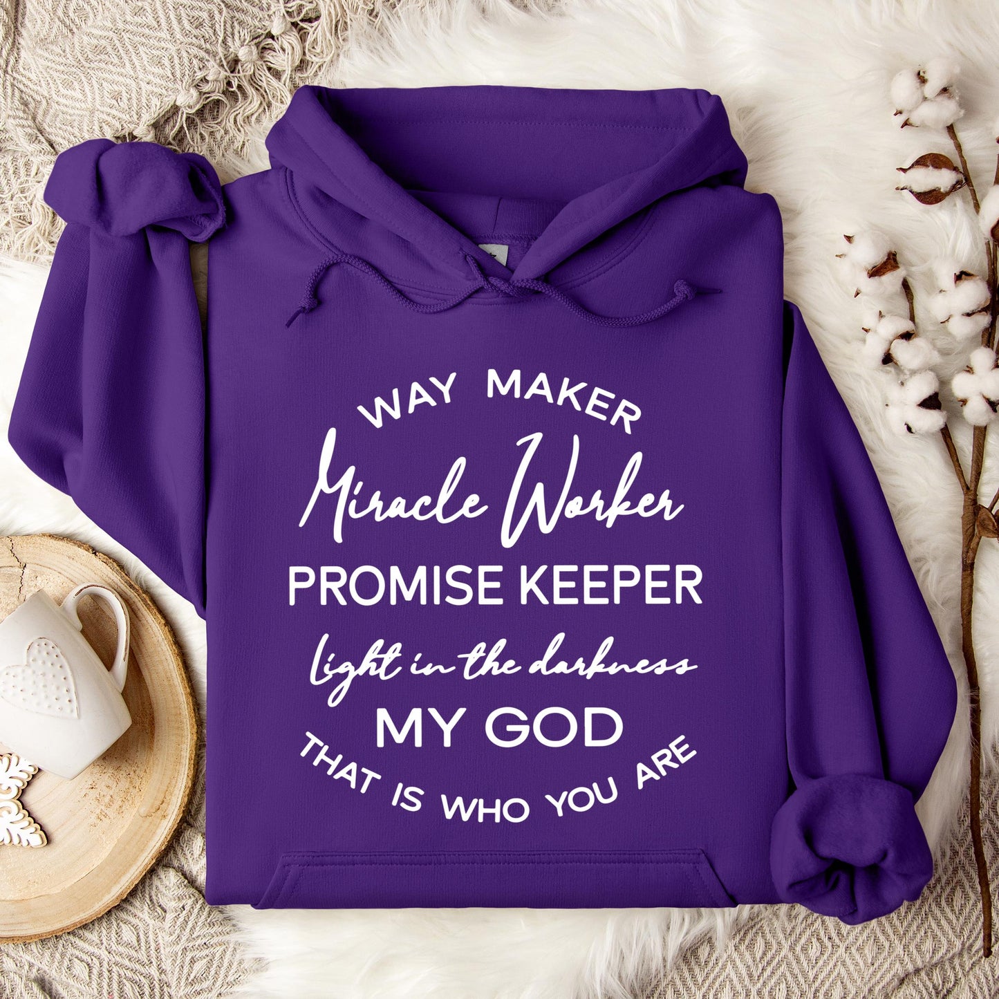 Way Maker Miracle Worker Hoodie