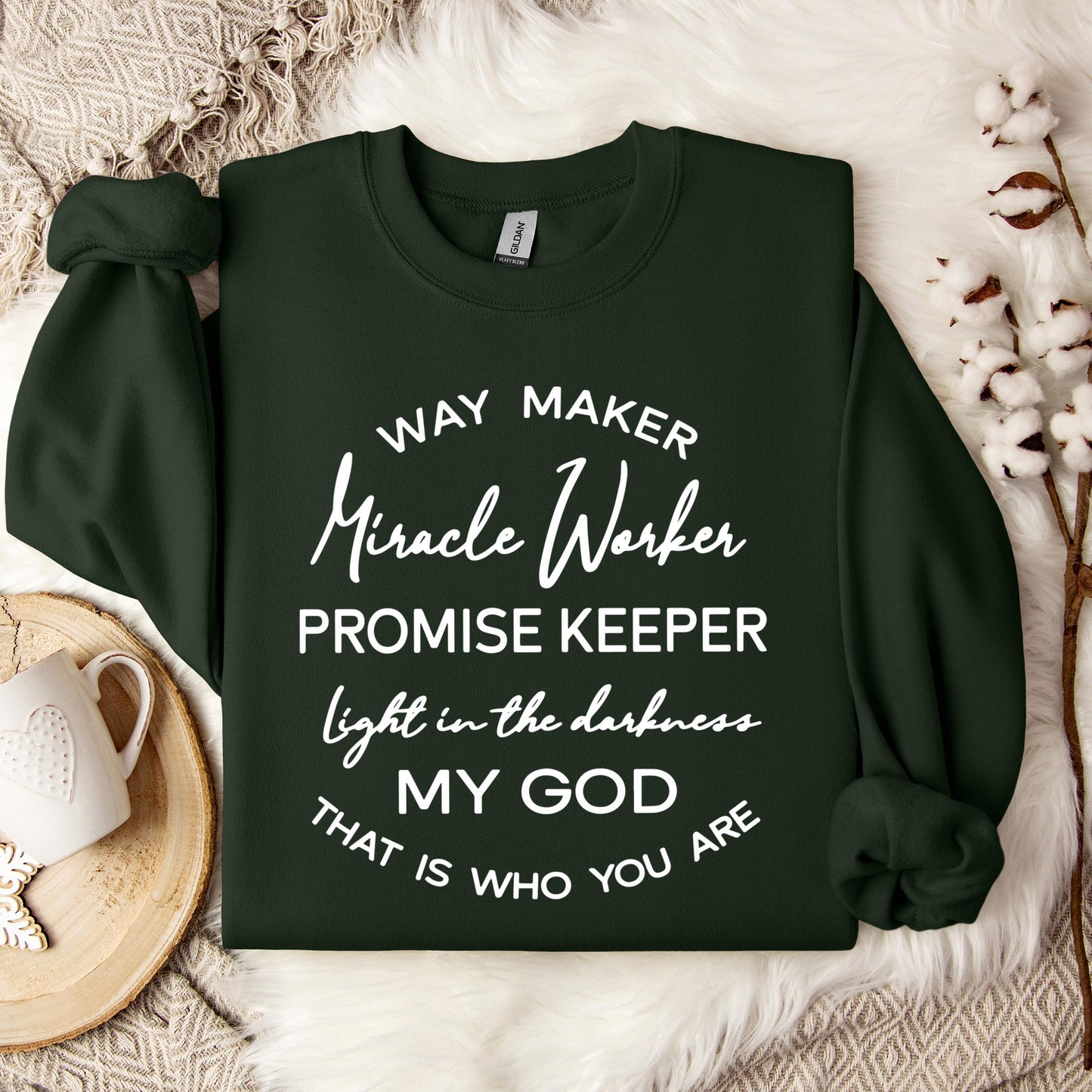 Way Maker Miracle Worker Sweatshirt