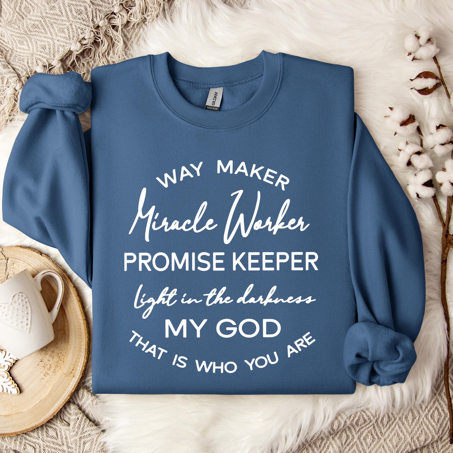Way Maker Miracle Worker Sweatshirt