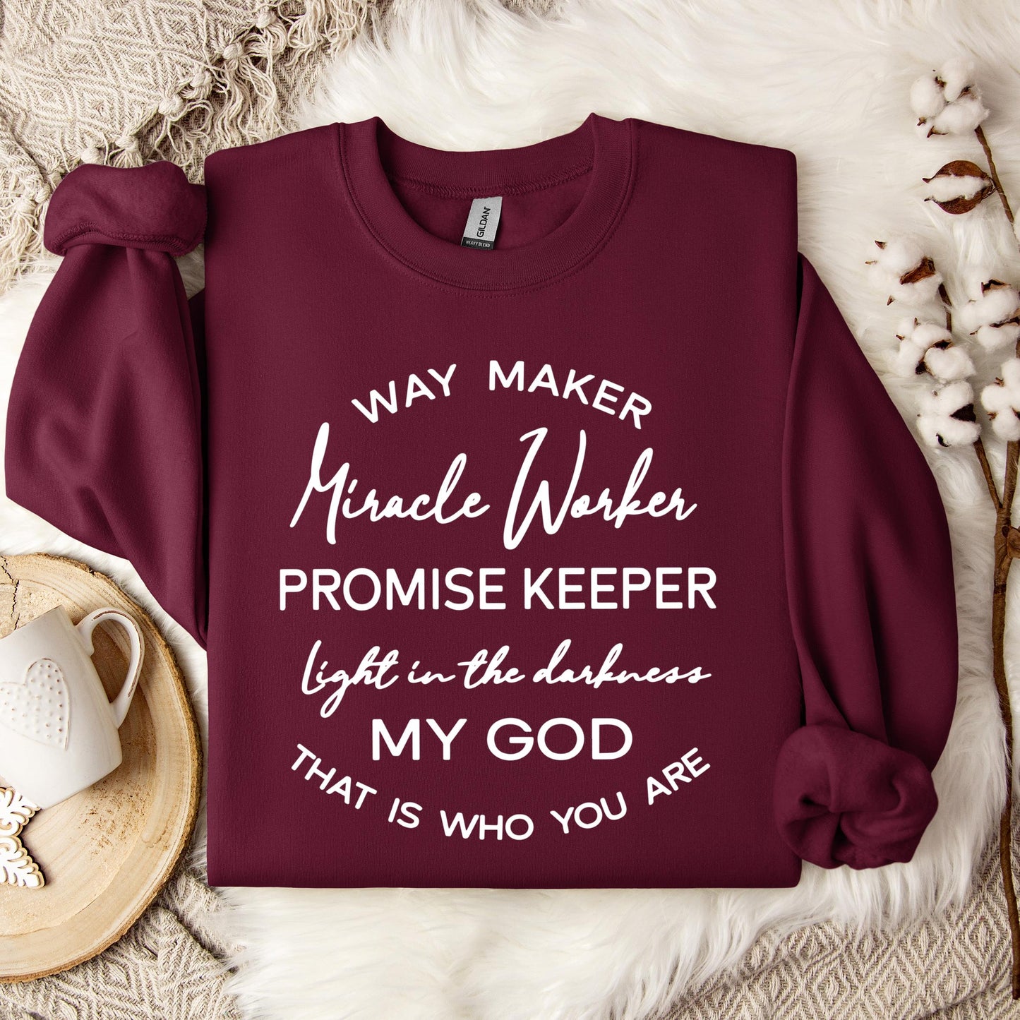 Way Maker Miracle Worker Sweatshirt