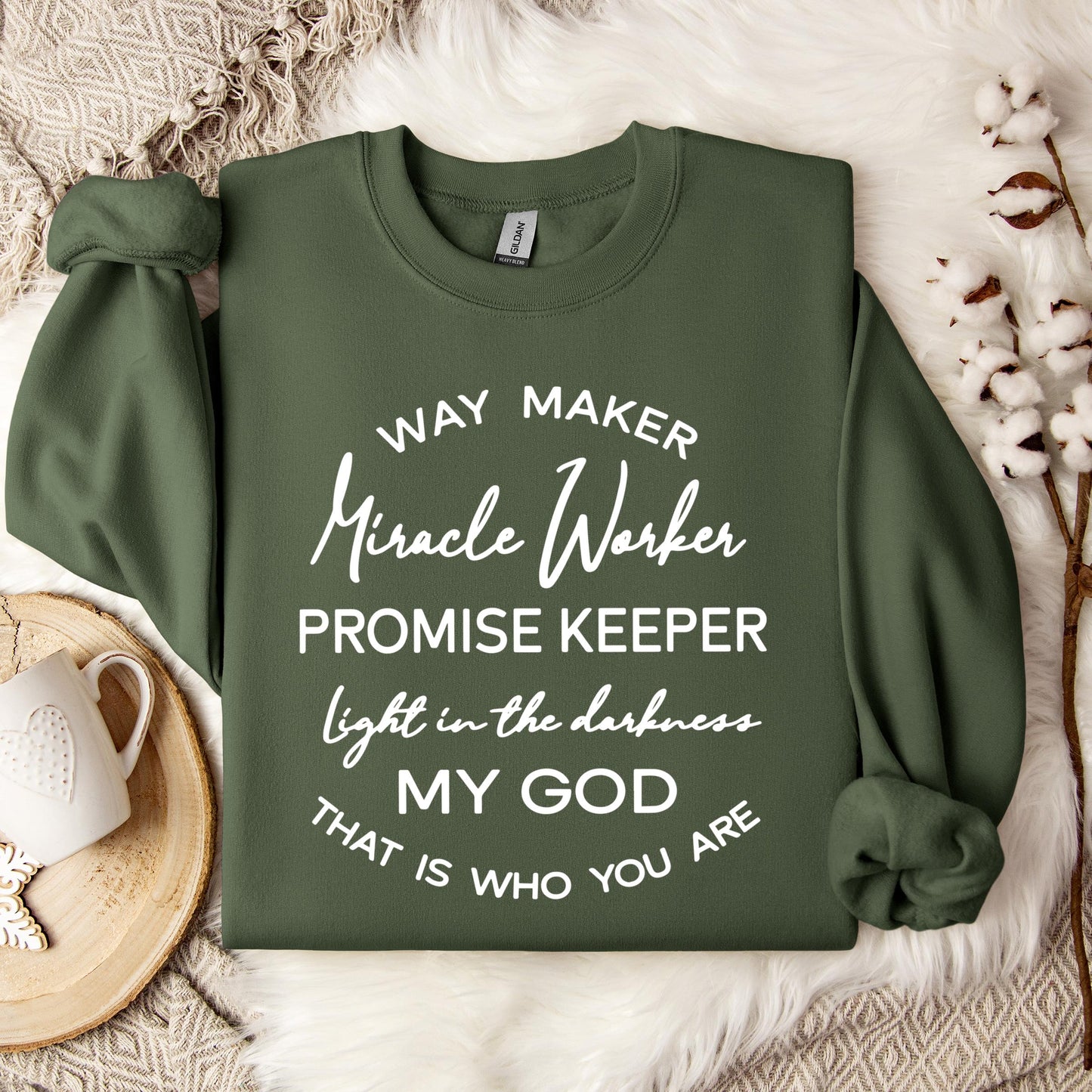 Way Maker Miracle Worker Sweatshirt