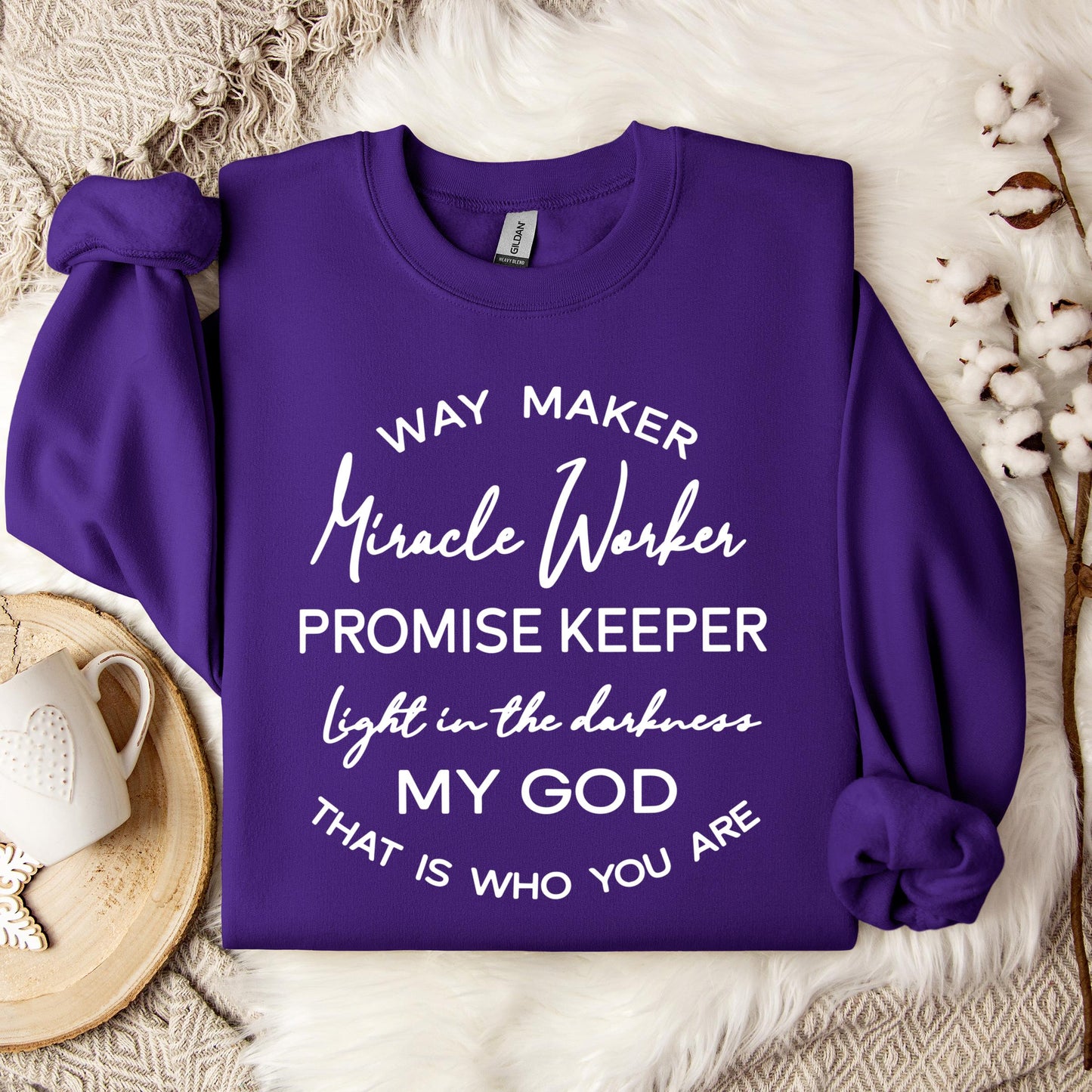 Way Maker Miracle Worker Sweatshirt