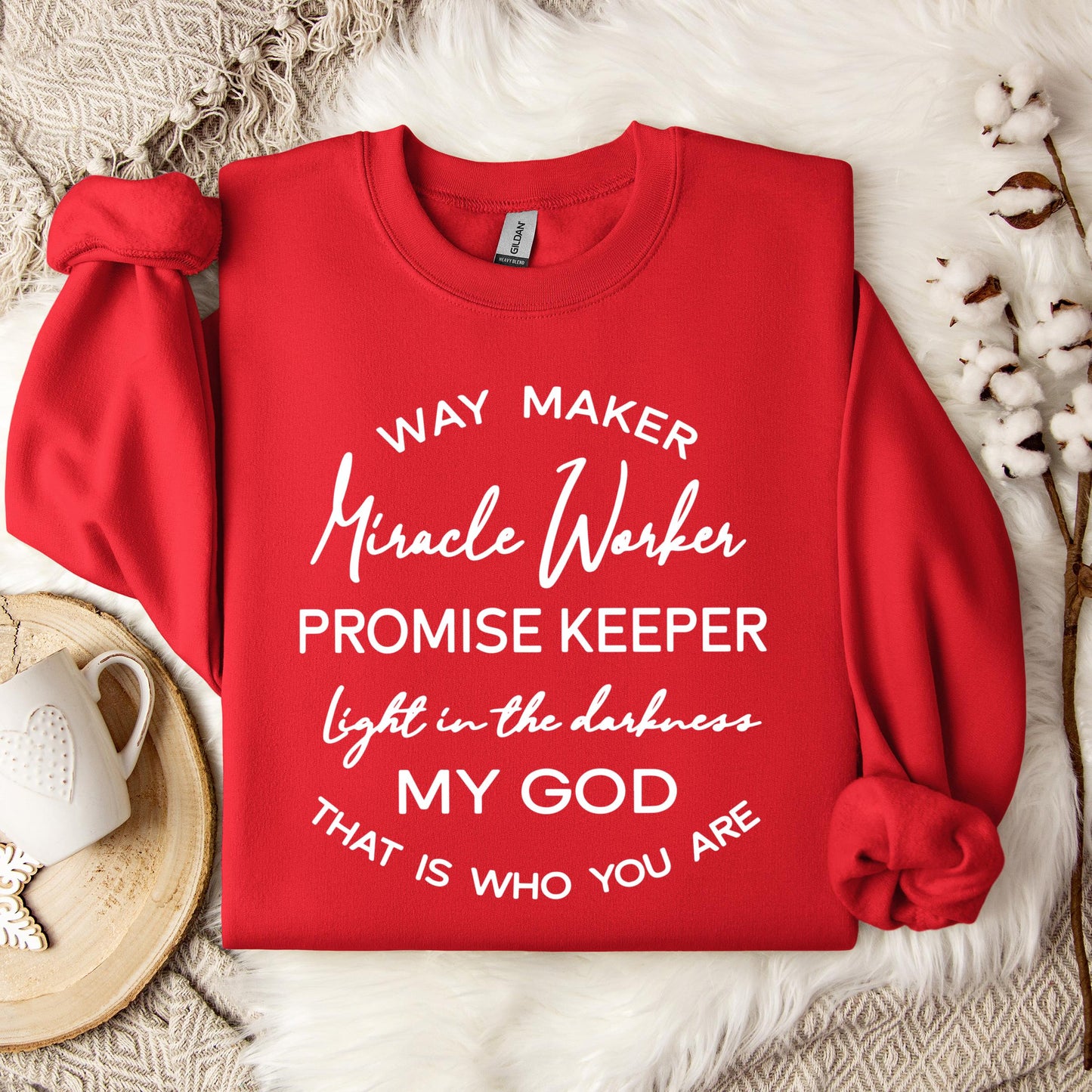 Way Maker Miracle Worker Sweatshirt