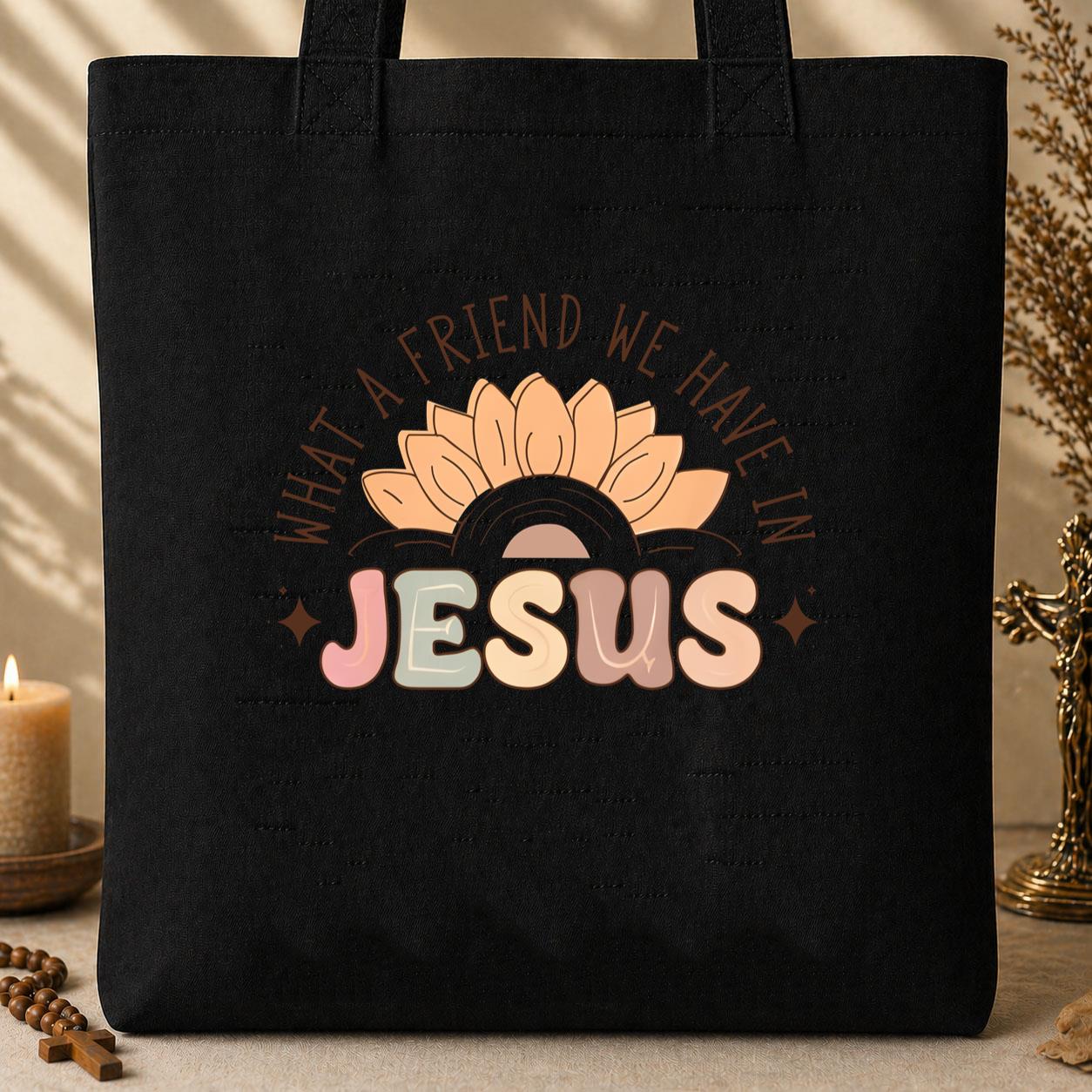What A Friend We Have In Jesus 01 Tote Bag