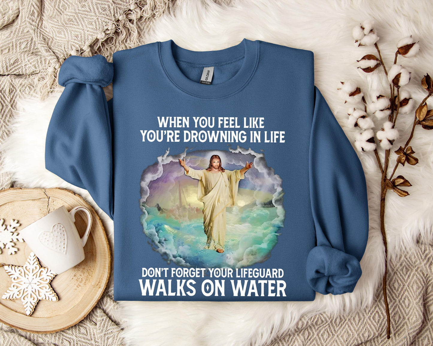 When You Feel Like You're Drowning In Life Sweatshirt