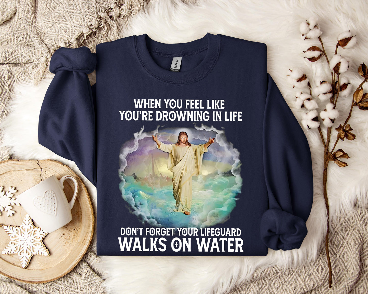 When You Feel Like You're Drowning In Life Sweatshirt