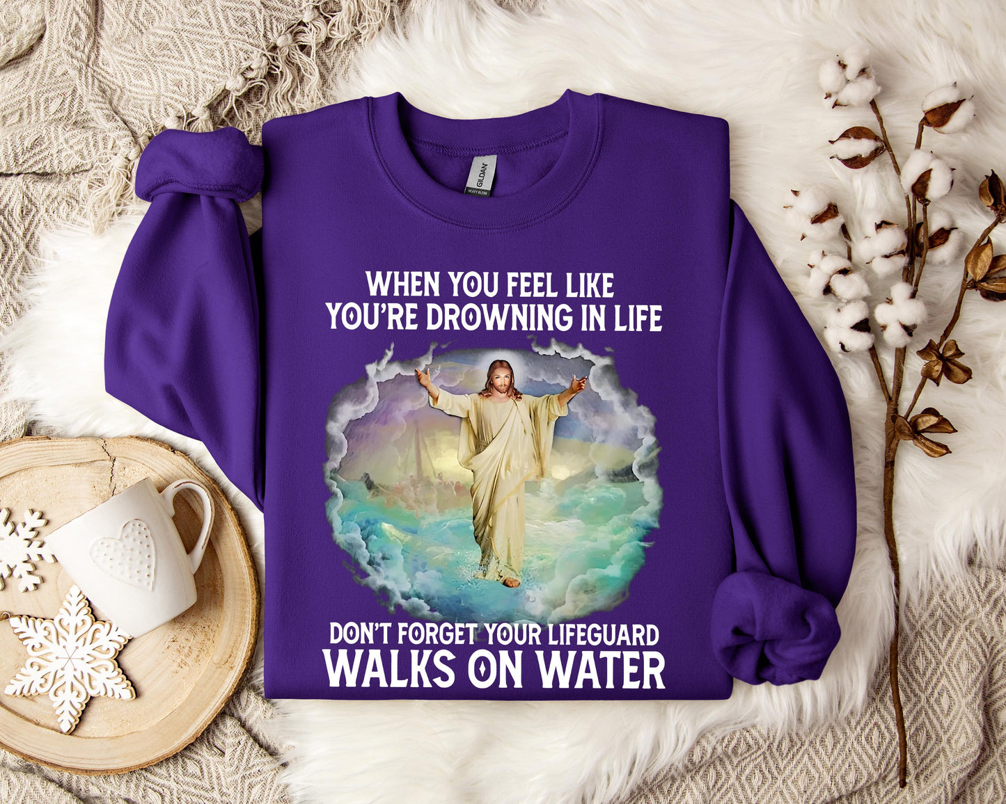 When You Feel Like You're Drowning In Life Sweatshirt