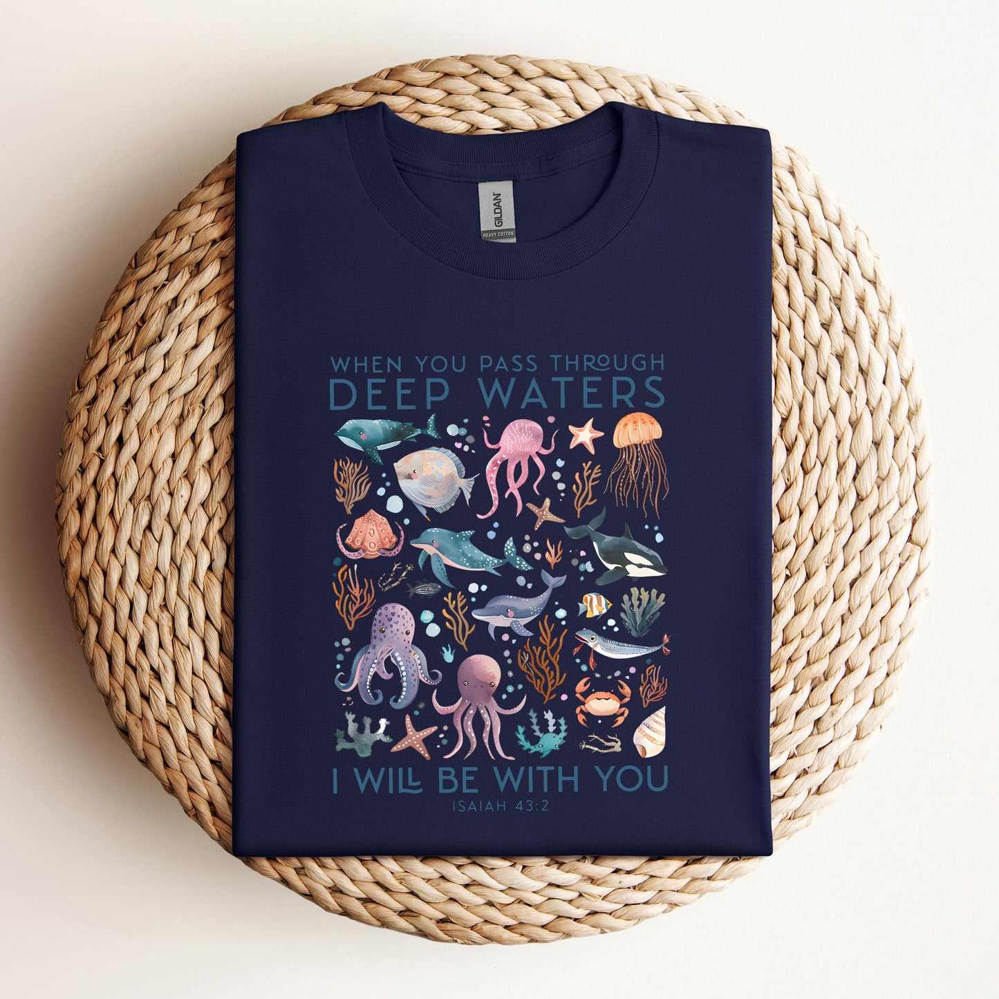 When You Pass Through Deep Waters I Will Be With You Isaiah 43.2