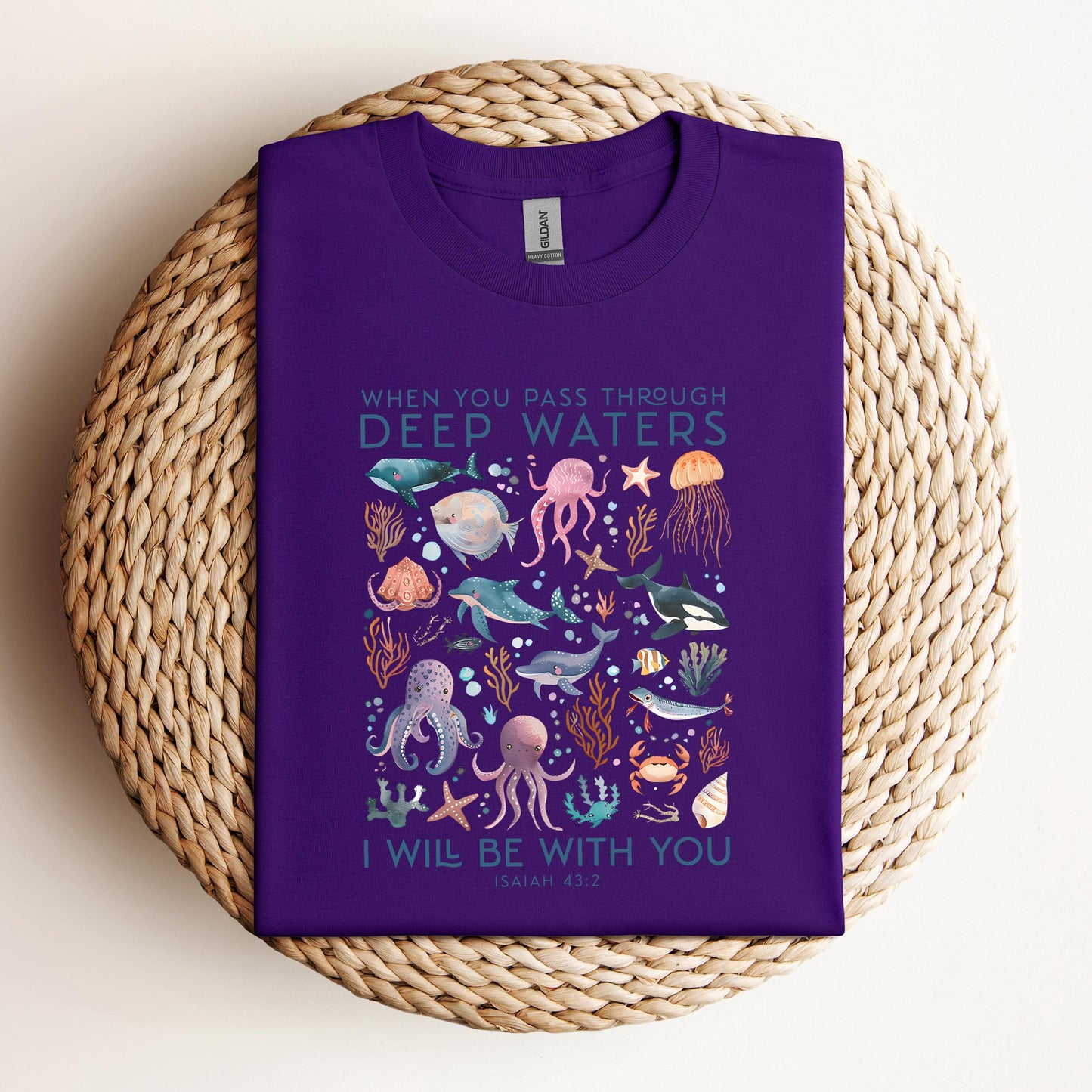 When You Pass Through Deep Waters I Will Be With You Isaiah 43.2
