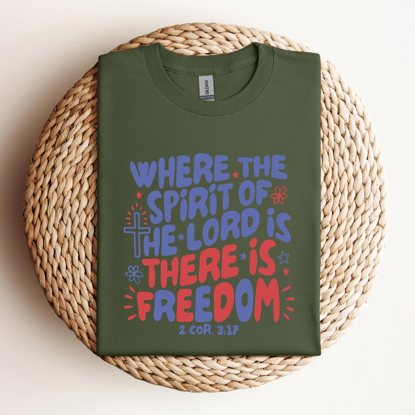 Where The Spirit Of The Lord Is There Is Freedom 2 Corithians 3.17