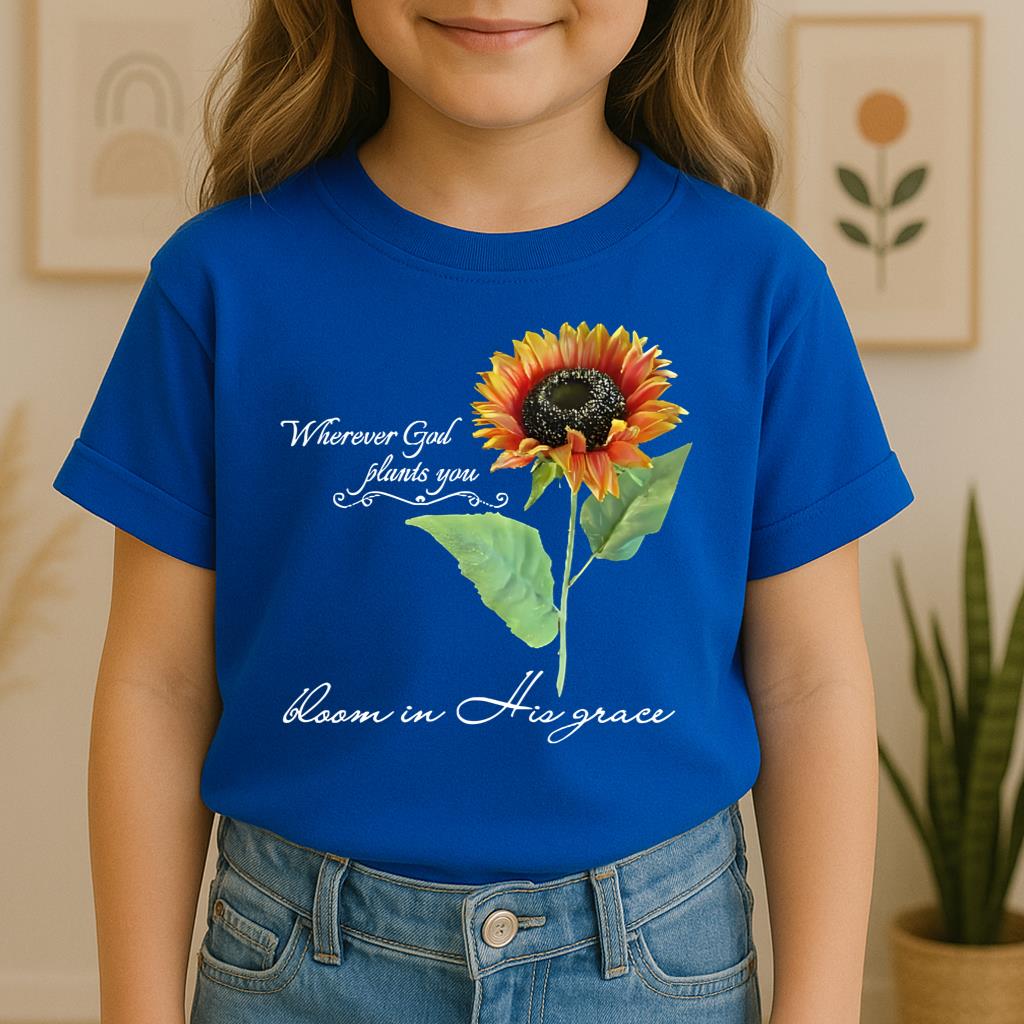 Wherever God Plans You Bloom In His Grace