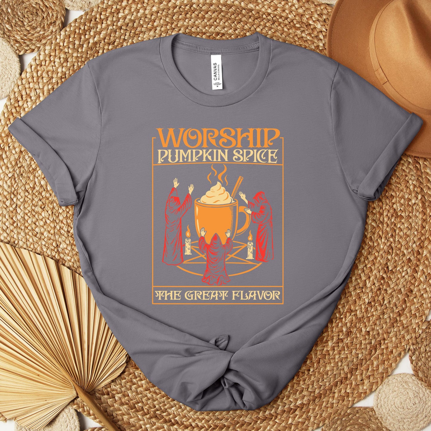 Worship Pumpkin Spice The Great Flavor Premium T-shirt
