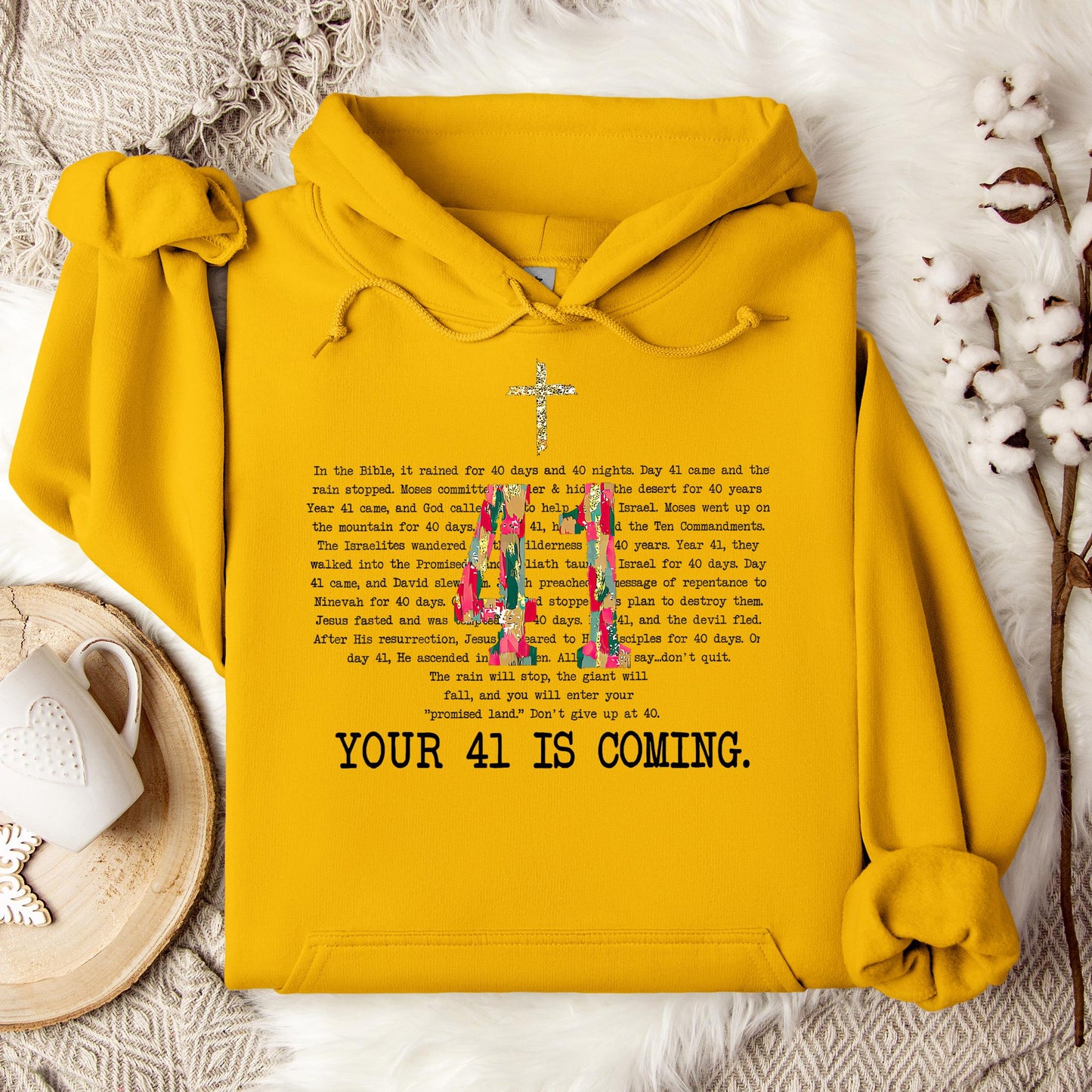 You 41 Is Coming 10 Hoodie