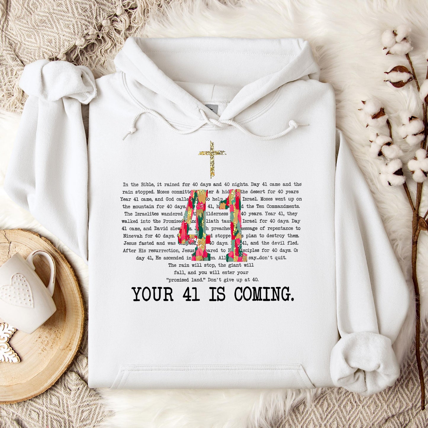 You 41 Is Coming 10 Hoodie