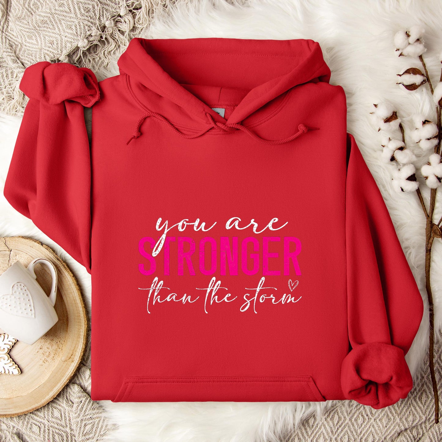 You Are Stronger Than The Storm 02 Hoodie