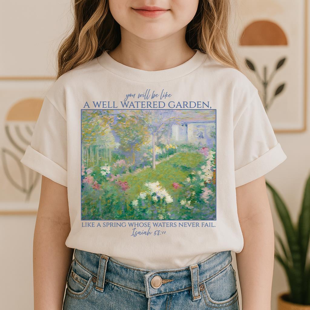 You Will Be Like A Well Watered Garden Like A Spring Whose Waters Never Fail Isaiah 58.11 01