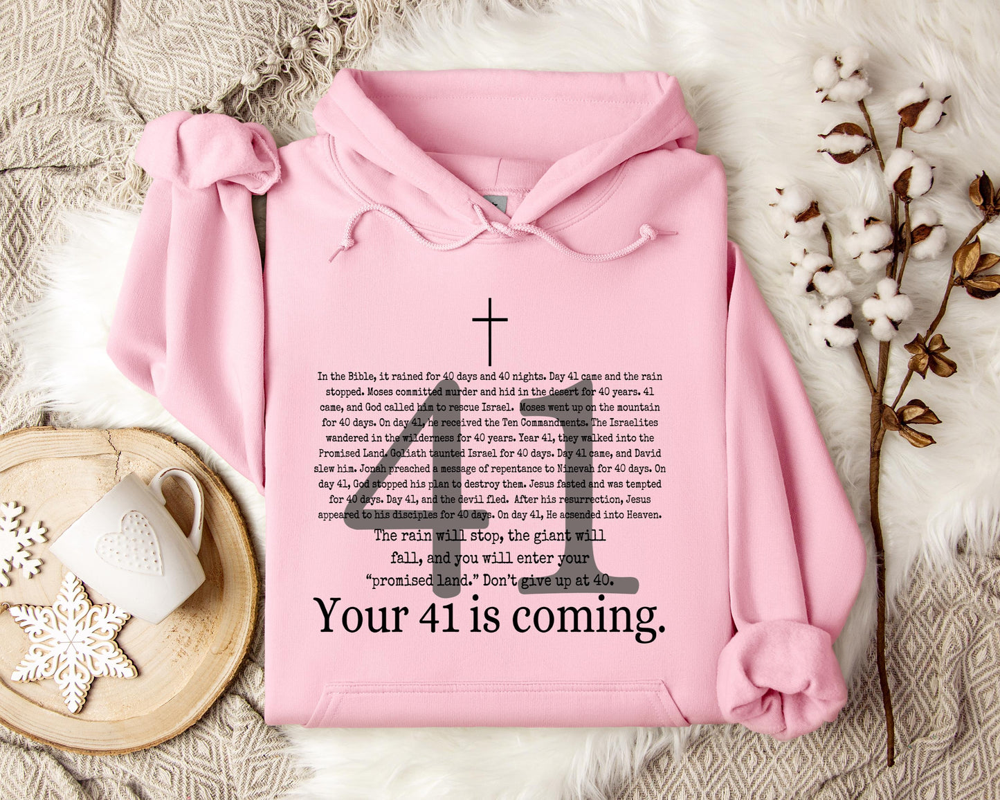 Your 41 Is Coming Cross