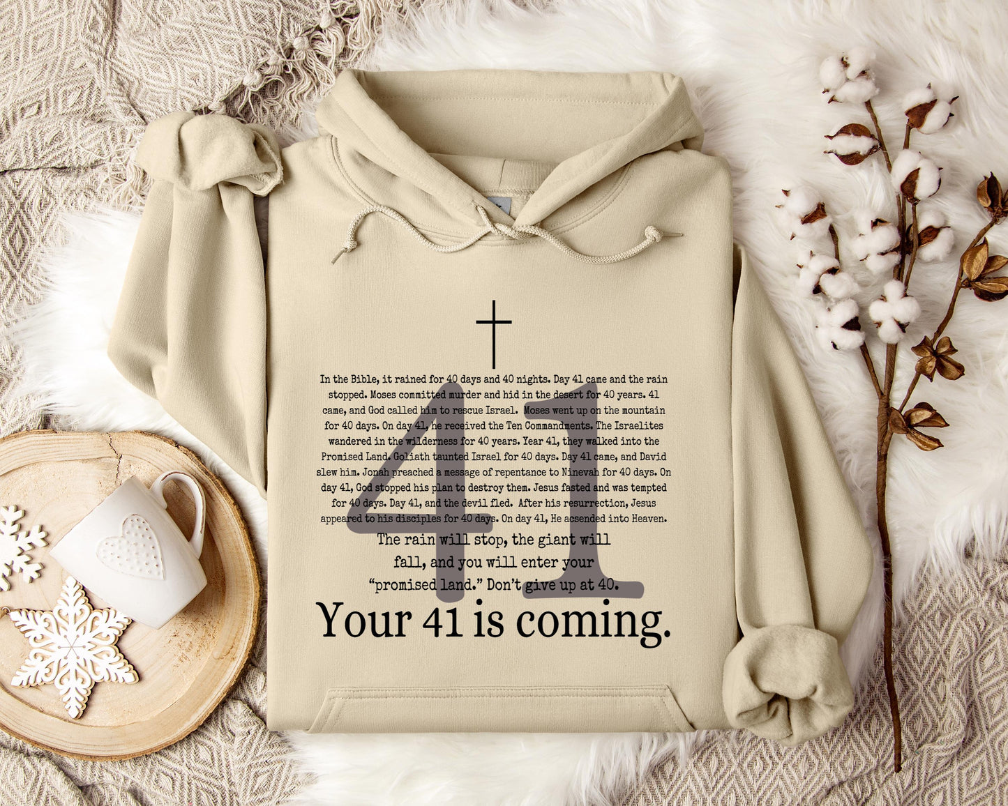 Your 41 Is Coming Cross