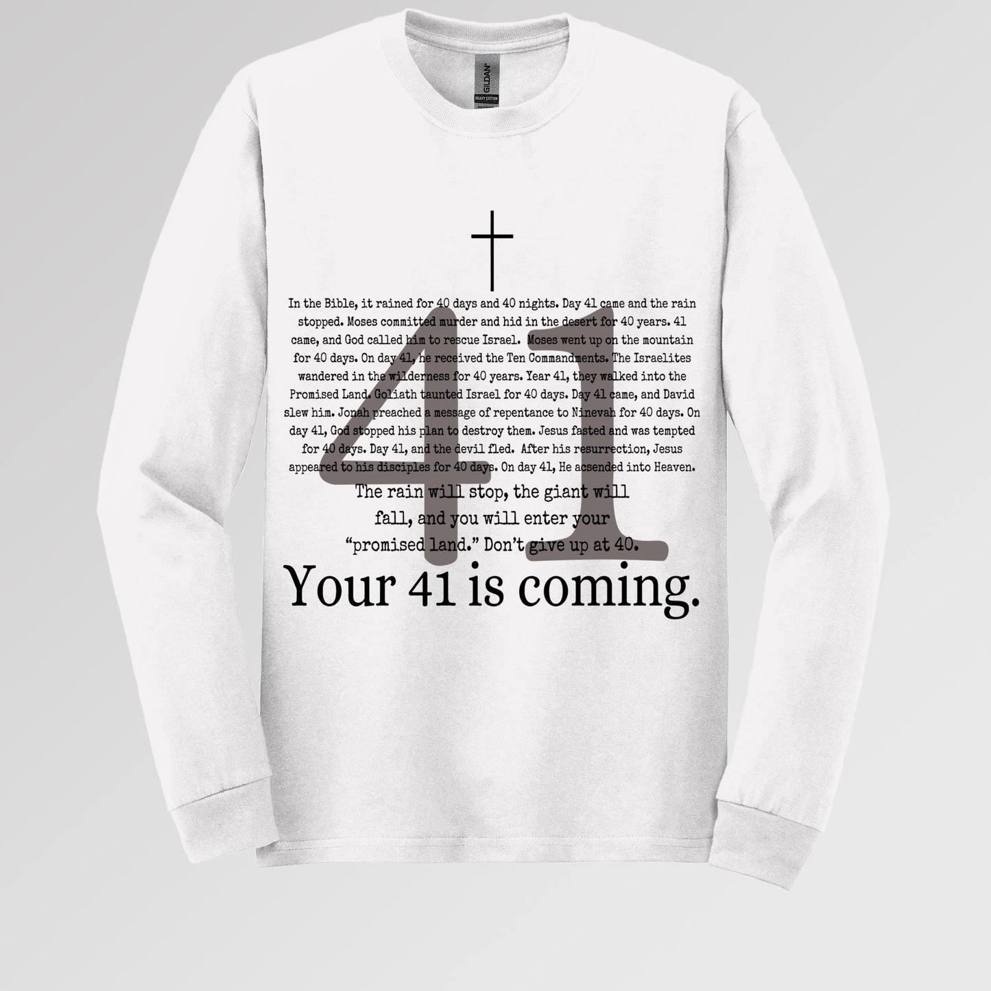 Your 41 Is Coming Cross Youth T-Shirt