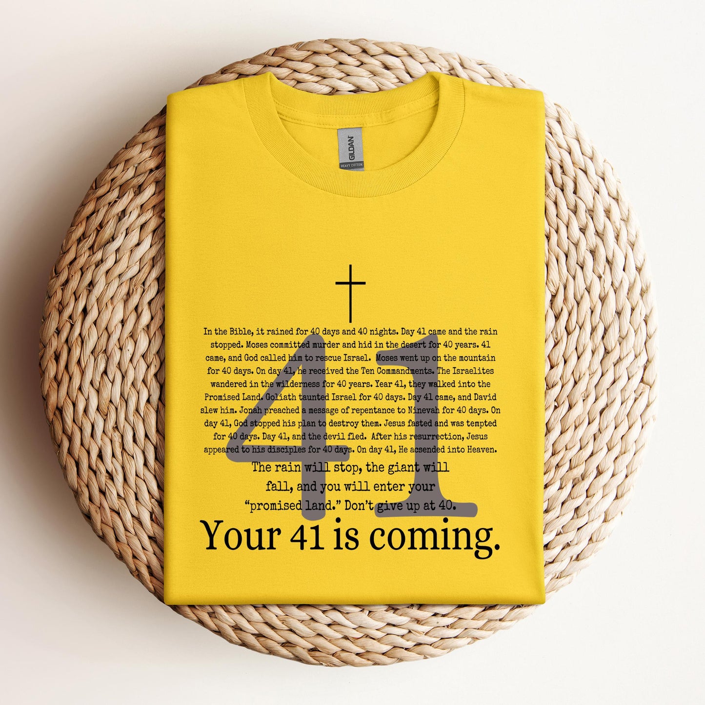 Your 41 Is Coming