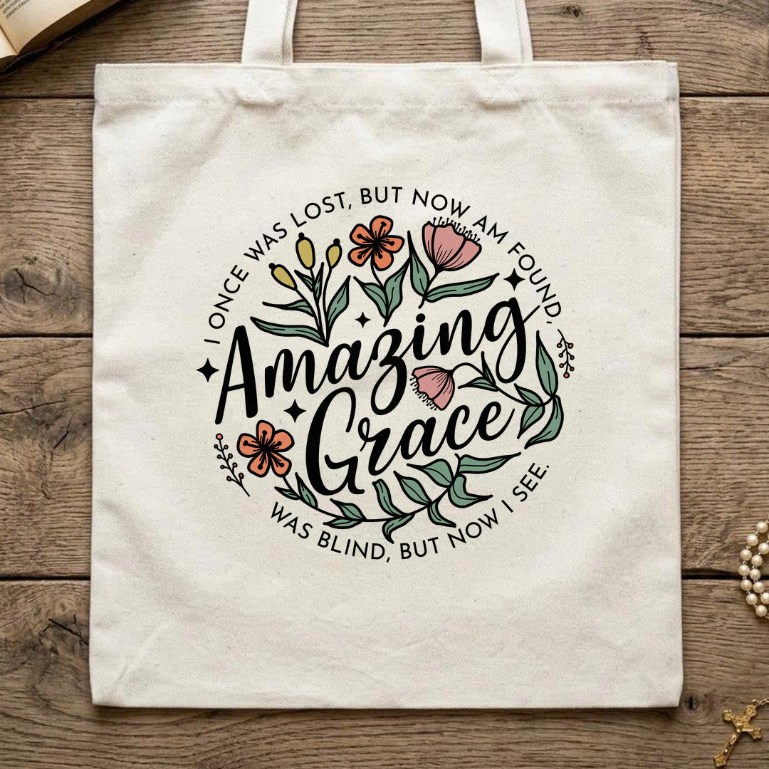Amazing grace I once was lost, but now am found Was blind, but now i see 01