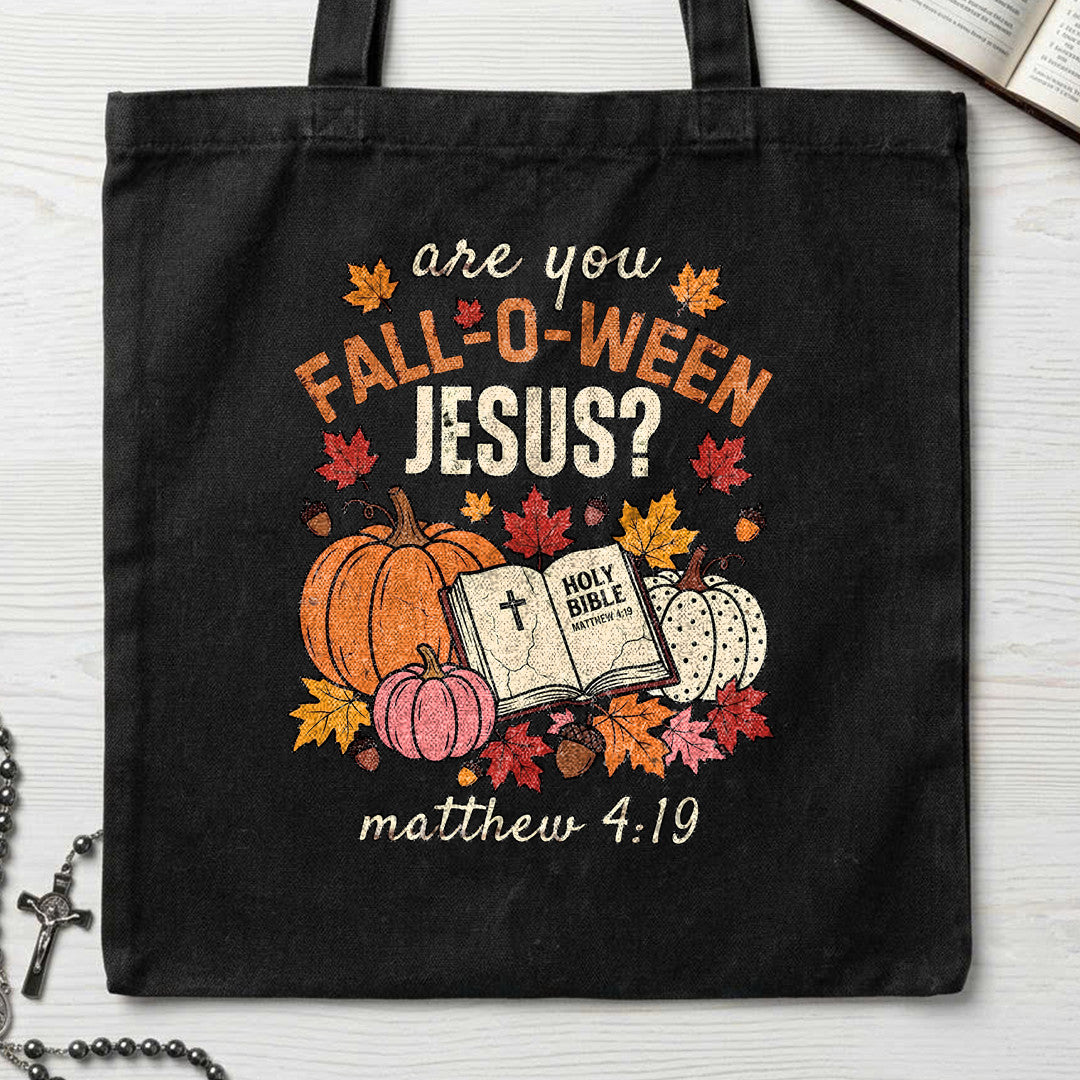 Are You Fall-O-Ween Jesus Matthew 4.19 26