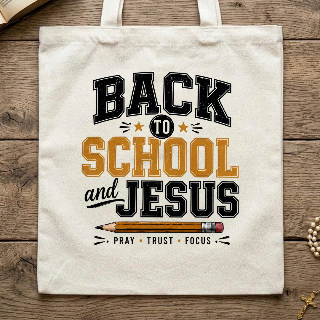 Back To School And Jesus Pray Trust Focus 01