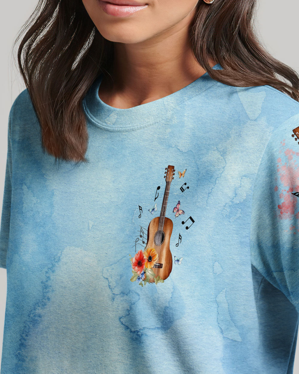 The Lord Is My Strength Guitar T-Shirt