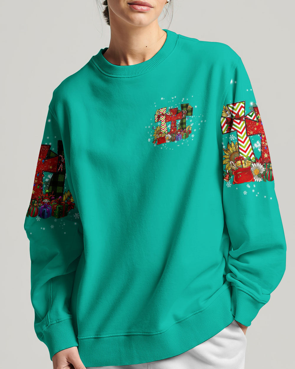 Jesus The Reason Christmas Sweatshirt 1