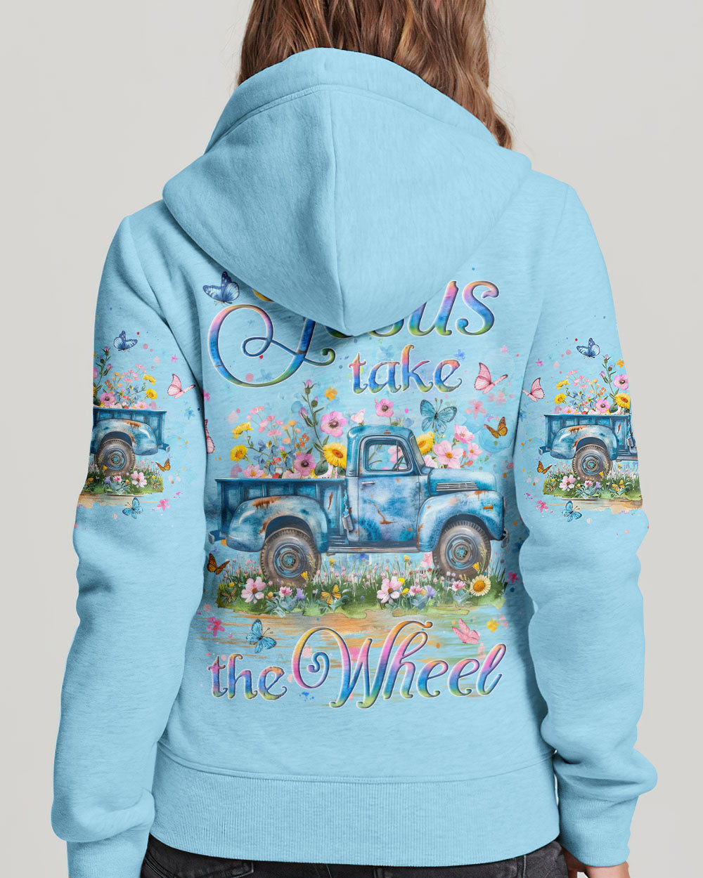 Jesus Take The Wheel Hoodie 8