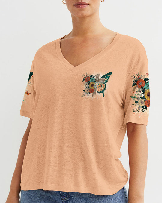 I Believe In God Butterfly T-Shirt