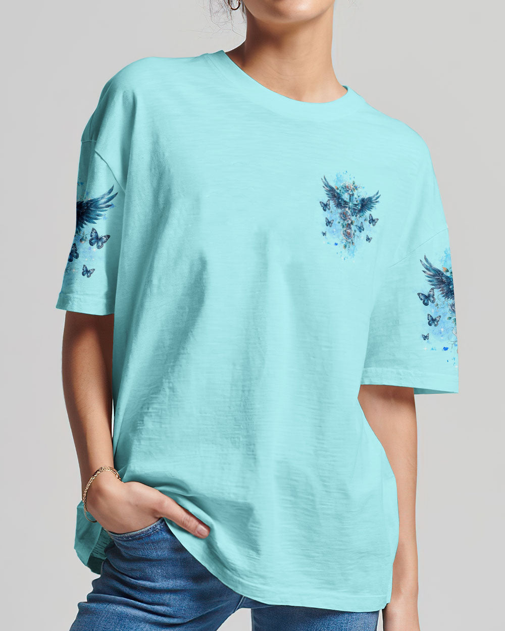 I Put My Trust in You Cross Wings T-Shirt