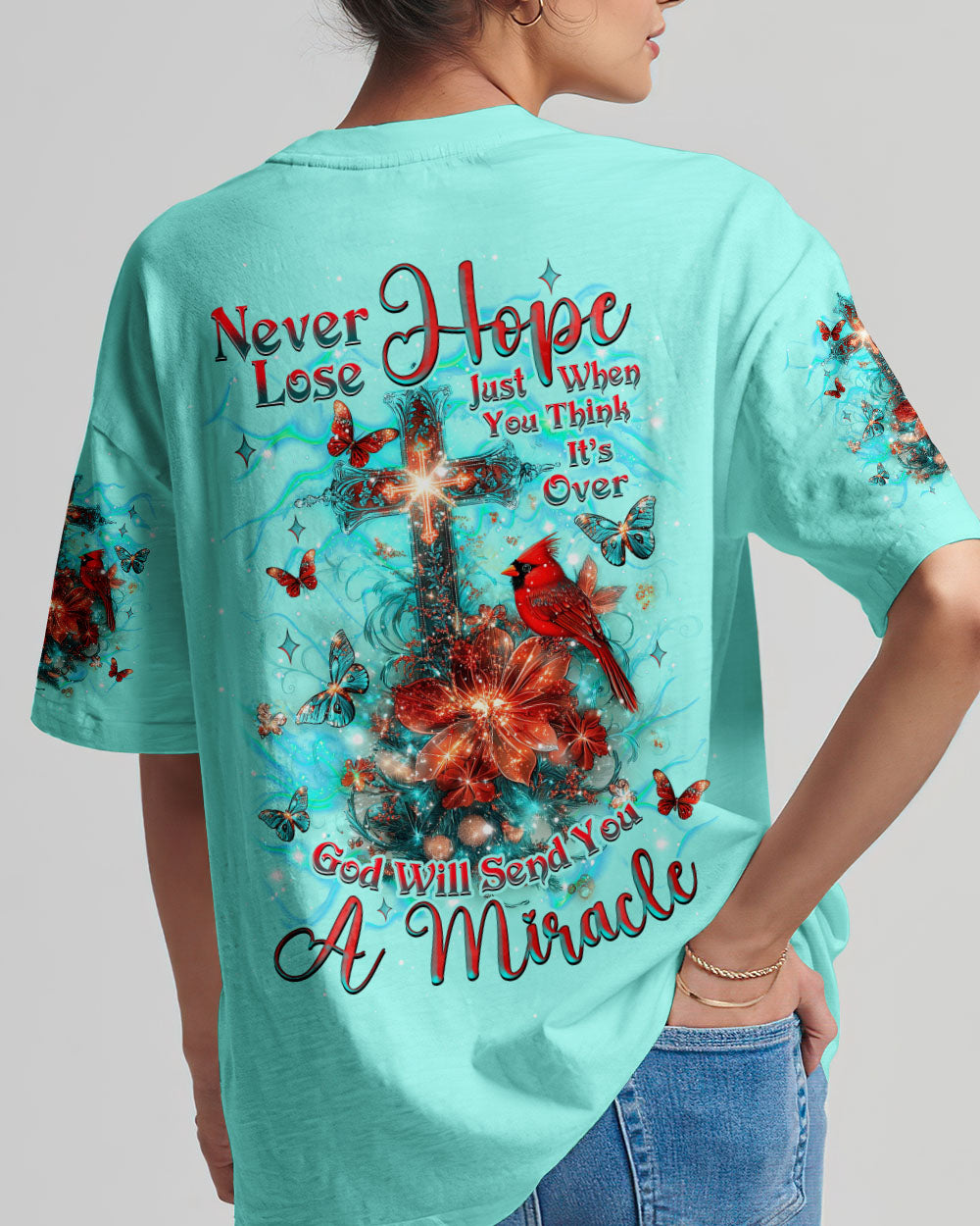 God Will Send You A Miracle Cardinal T-Shirt