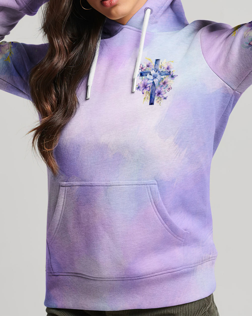 Just A Girl Who Loves Jesus Hoodie 1