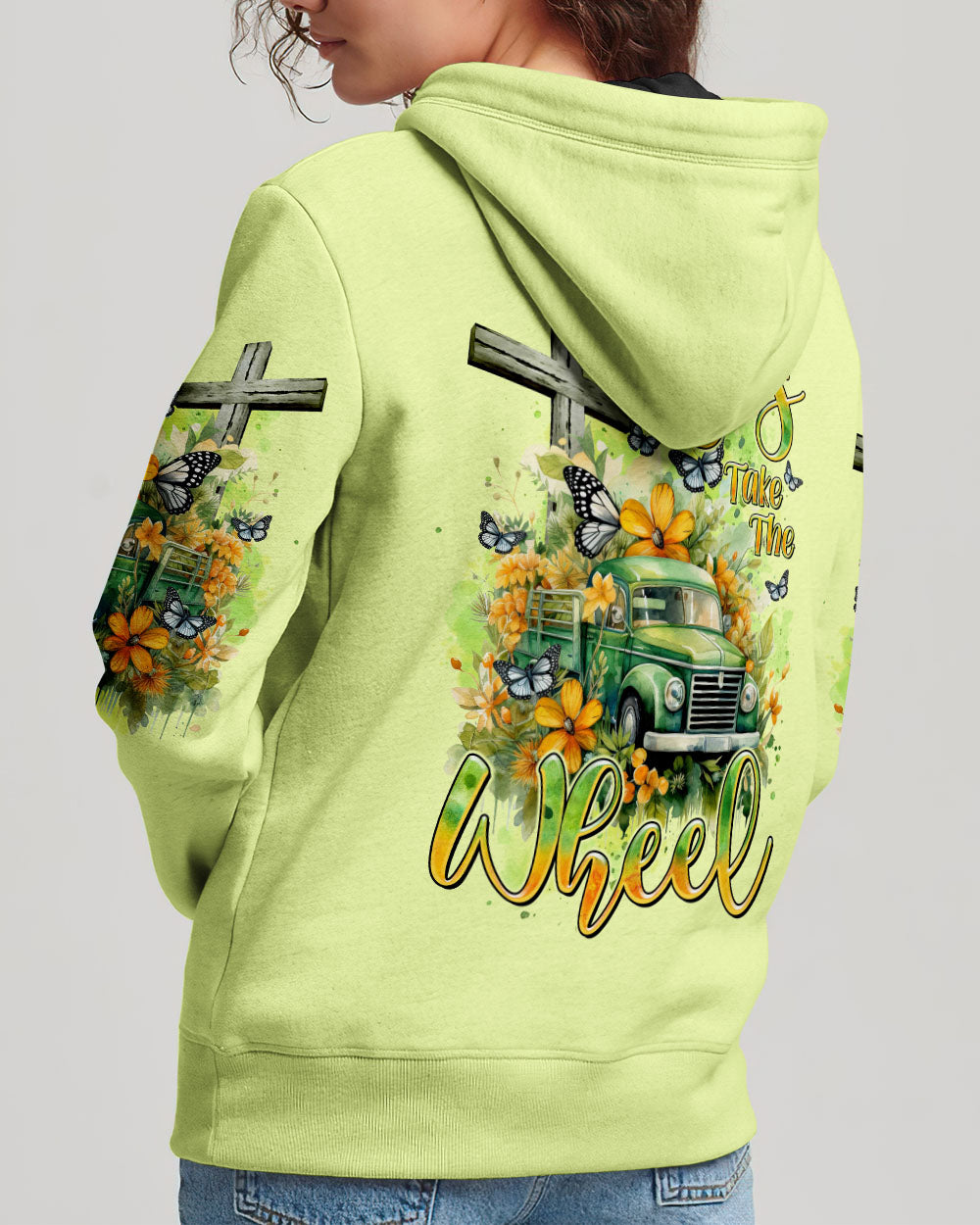 Jesus Take The Wheel Hoodie 13