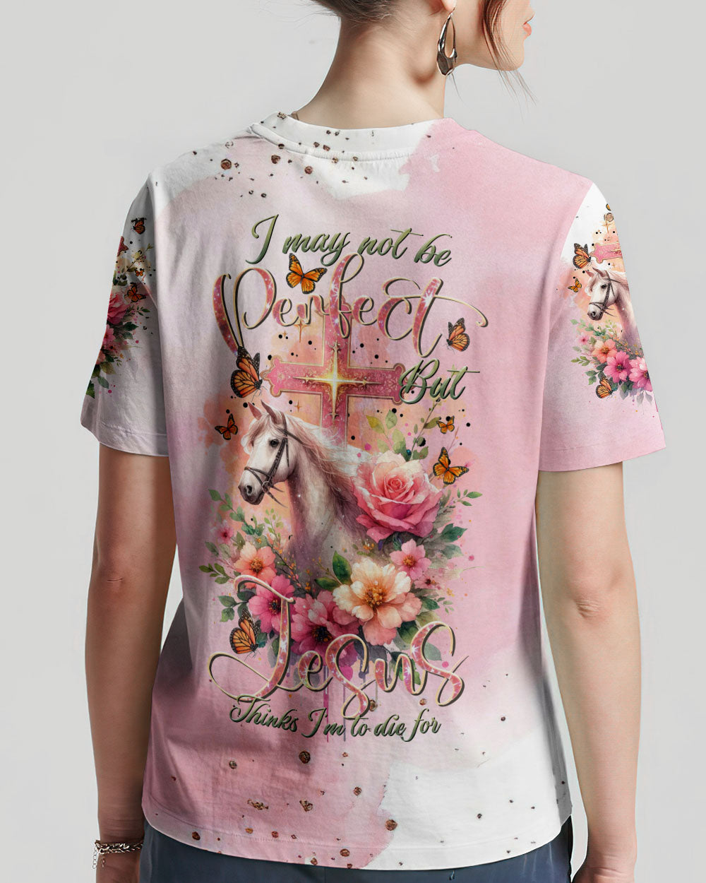 I May Not Be Perfect Horse T-Shirt