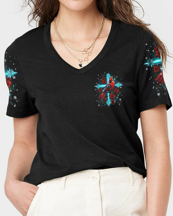 Jesus The Reason Cardinal Christmas T-Shirt