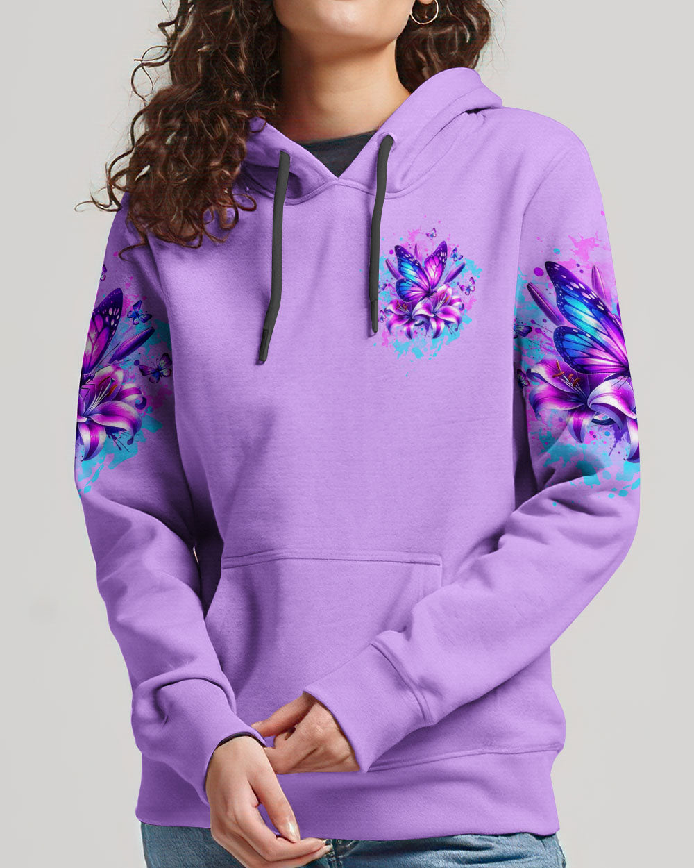 When Butterflies Appear Angels Are Near Hoodie