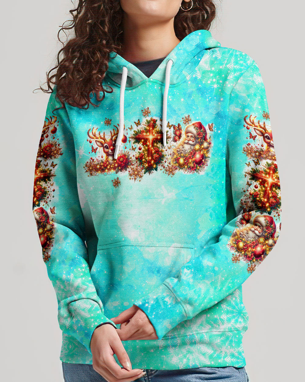 Love Like Jesus Christmas Hoodie