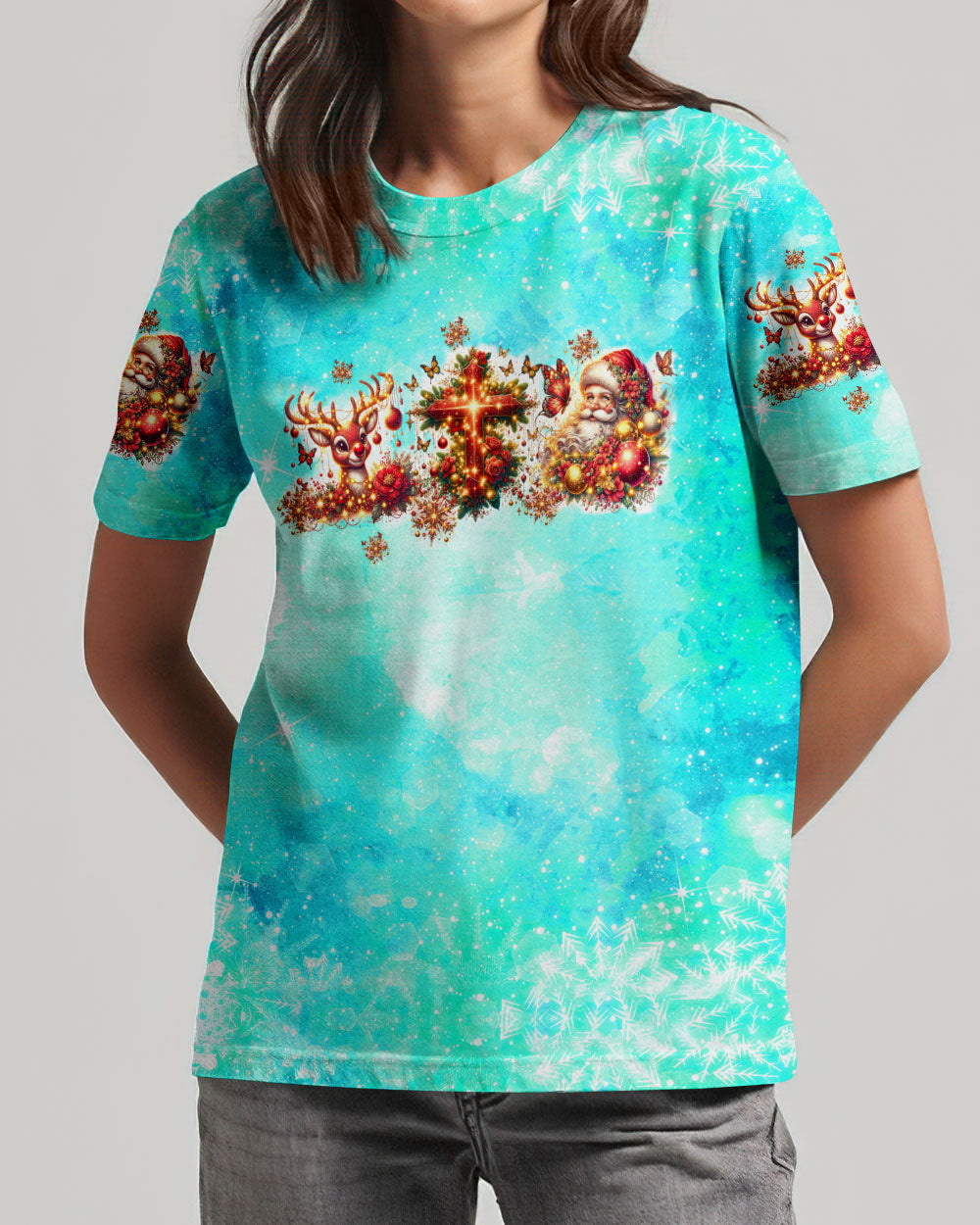 Love Like Jesus Christmas T-Shirt