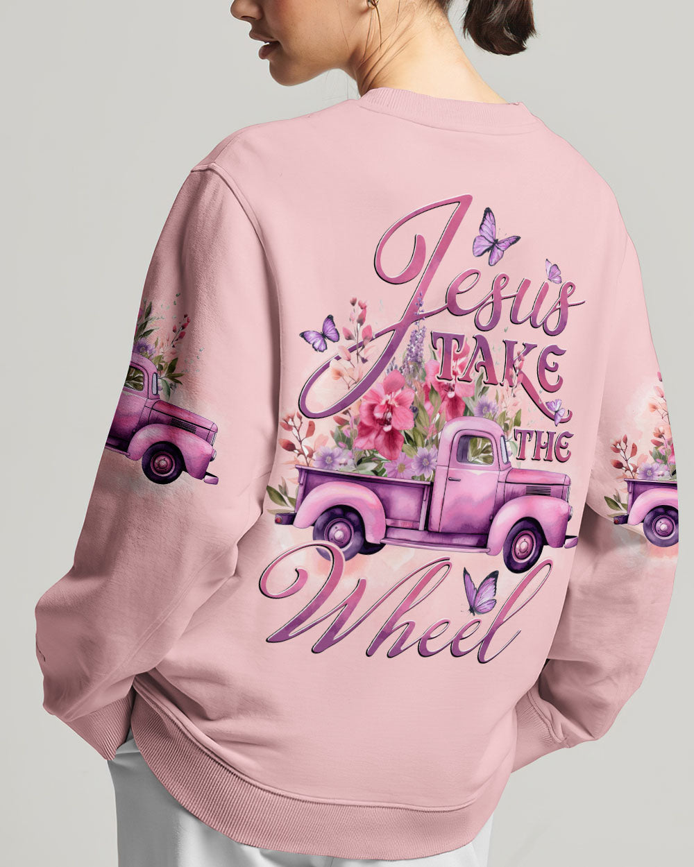Jesus Take The Wheel Sweatshirt 9