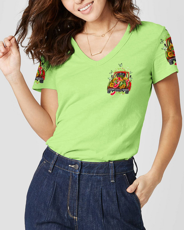 Jesus Take The Wheel Watermelon T-Shirt 6