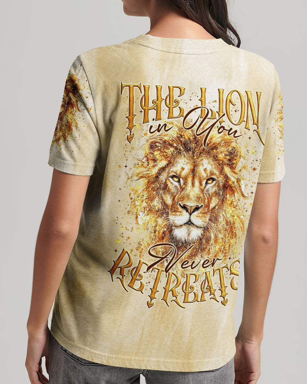 The Lion In You Never Retreats T-Shirt